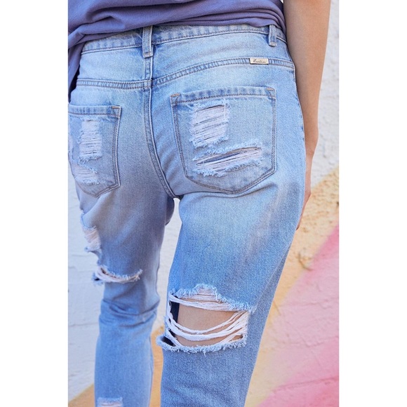 KanCan Denim - 🌟CLEARANCE🌟 Naomi Mid-Rise Girlfriend Jeans